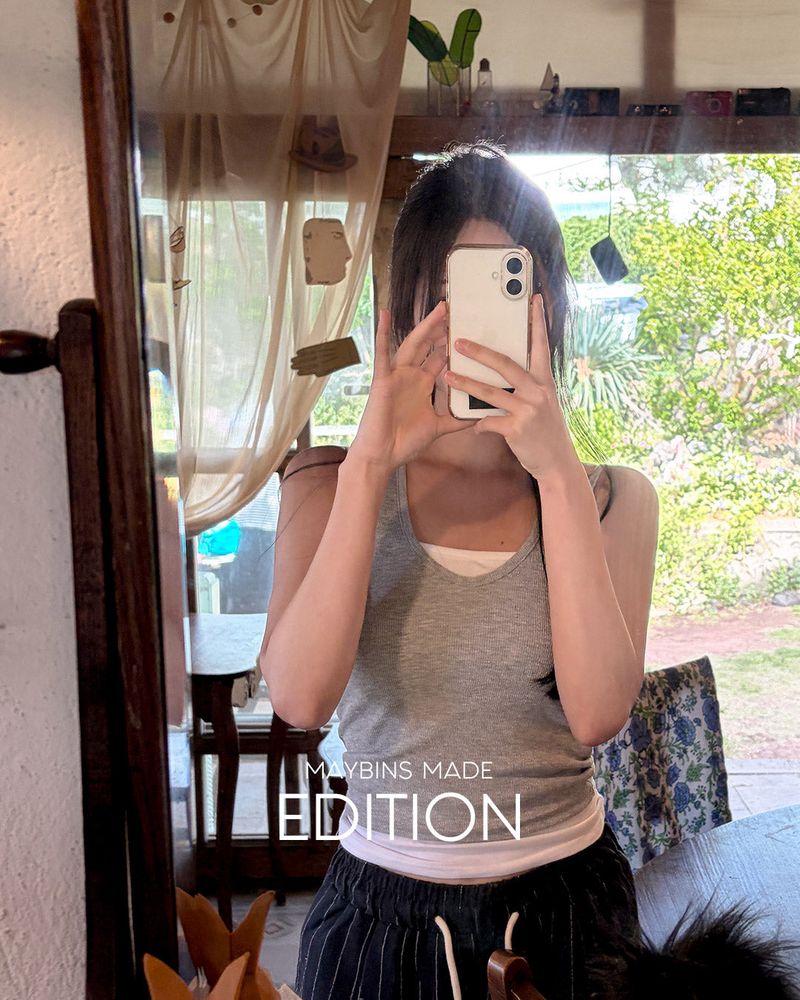 [MADE] Malpang halter‑neck sleeveless