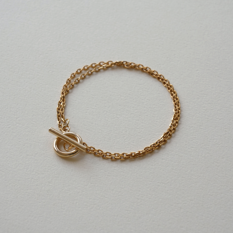 double chain bracelet