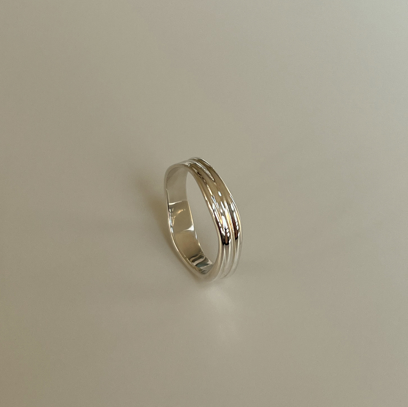 Gentle ring (silver) *1PCS