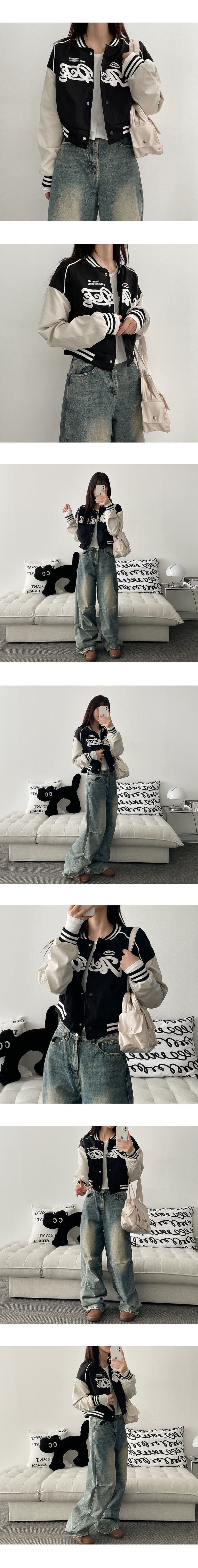 Curly Colored Cropped Jumper