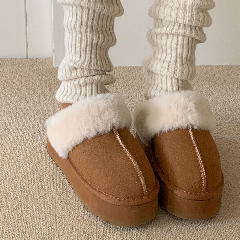 [5color/hot item] Cereal wool leg ribbed warmer