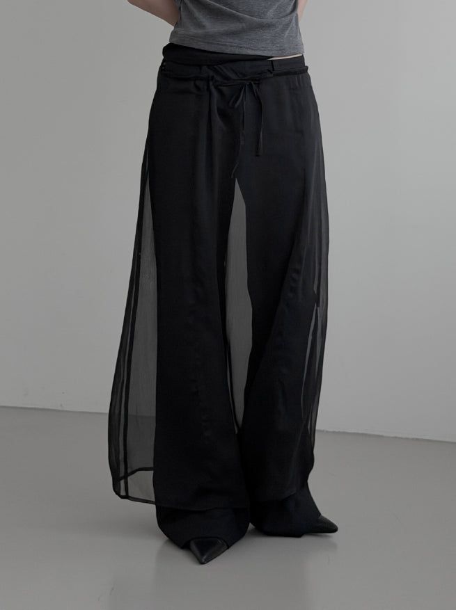 Terre Cotton Bootcut Pants
