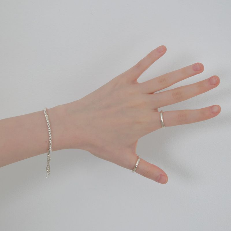 petite point curve ring
