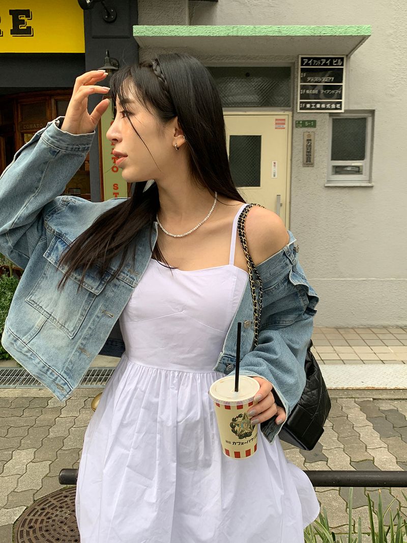 [MADE] Dot Pleated Long Bootcut Pants