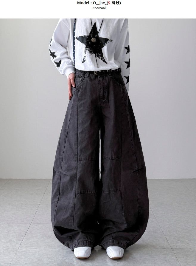 Bymi Dyeing Balloon Pants