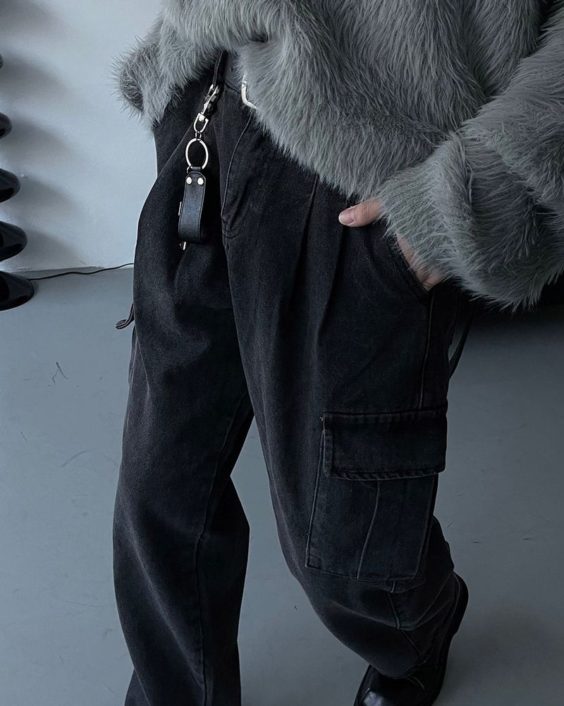 AZ - Y cargo denim (S ~ L)