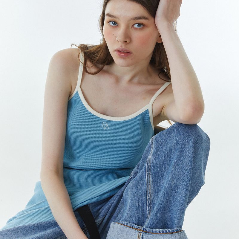 RVS Sleeveless One-piece Blue