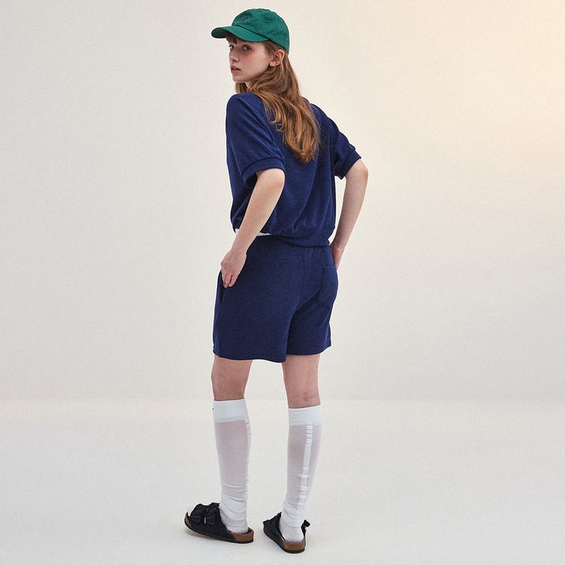 TERRY RAGLAN T-SHIRT_NAVY