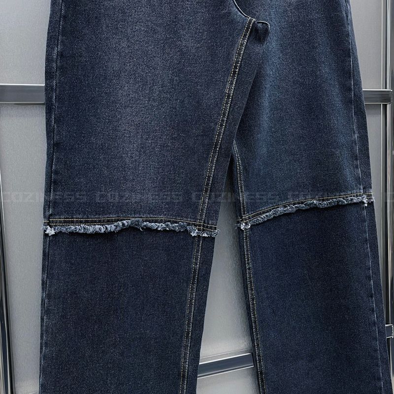 LR9316 Knee incision denim (S ~ L)