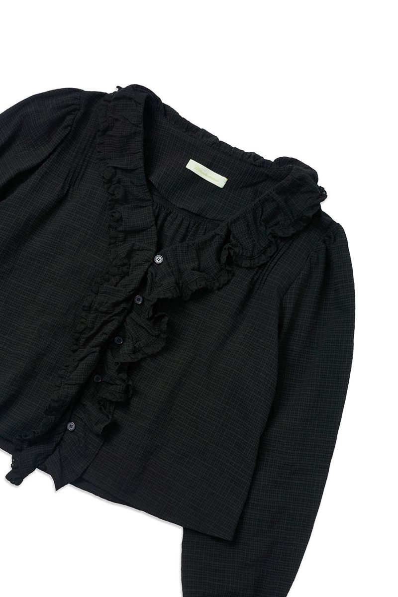 Elen ruffle blouse