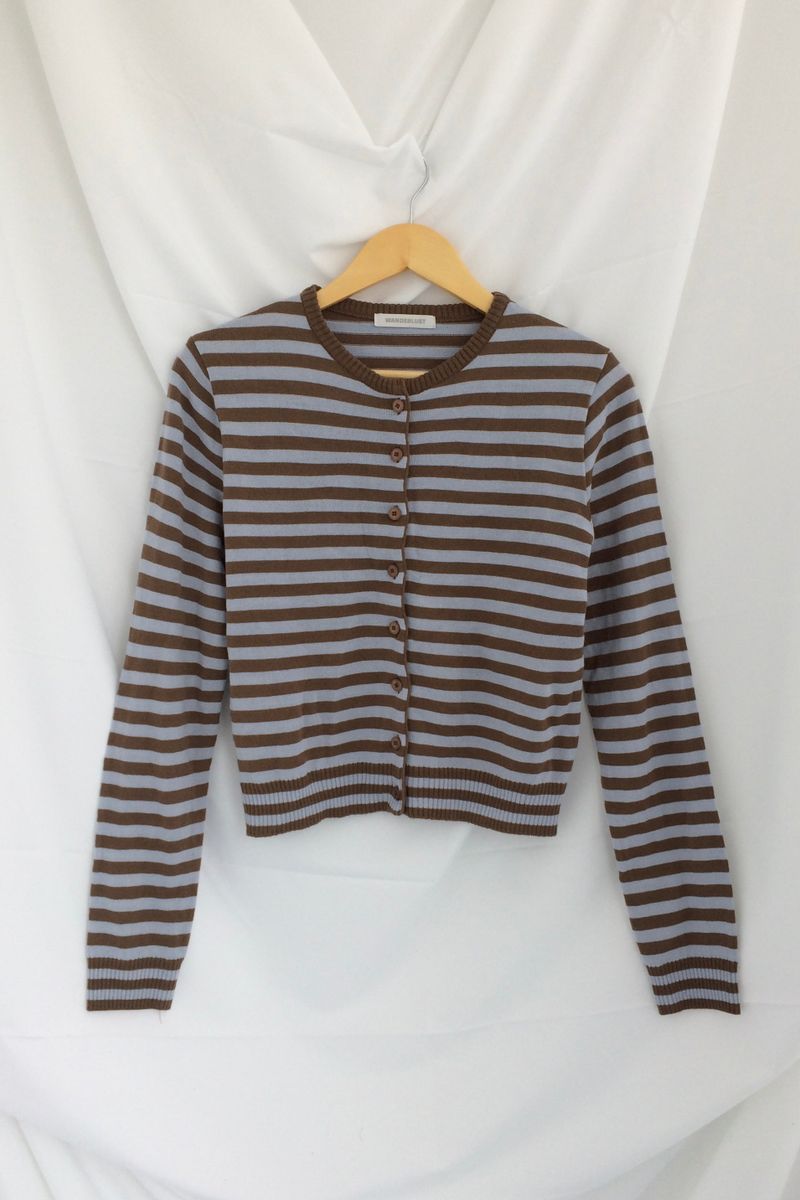 Cozy Striped Cardigan