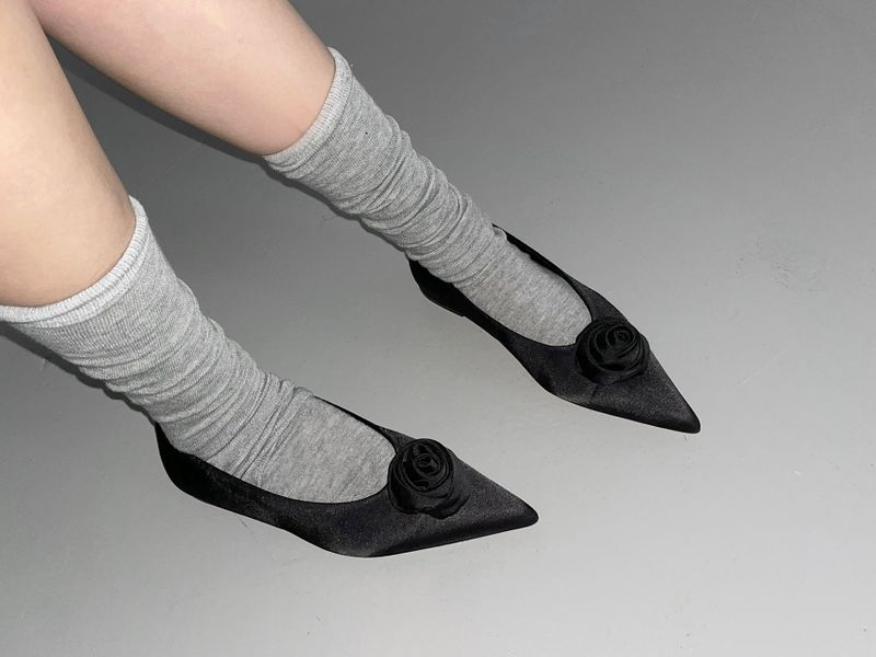  stiletto flat shoes