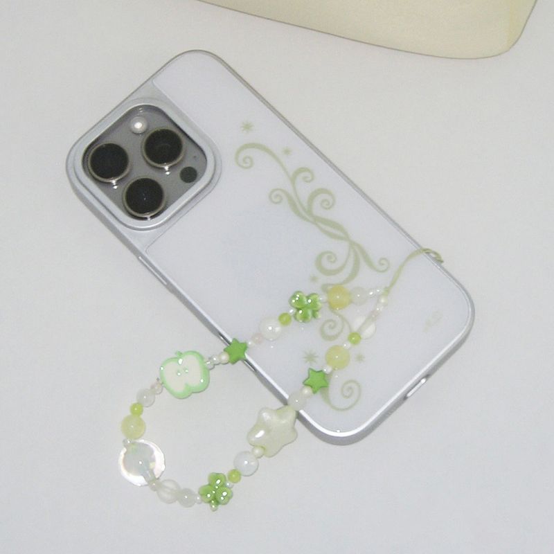 Wavy Color Bumper Case (GREEN)(MagSafe)