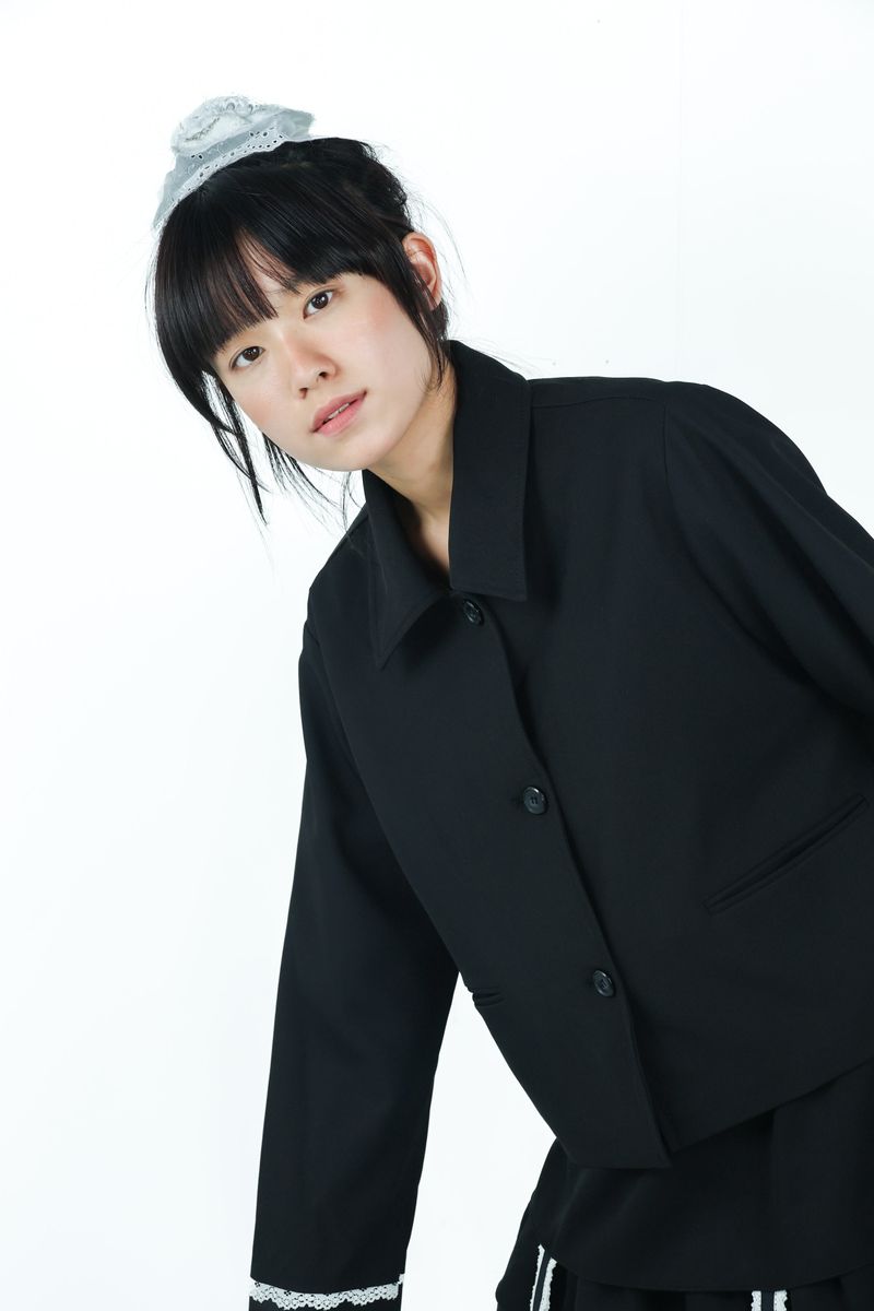 bigribbon jacket(black)