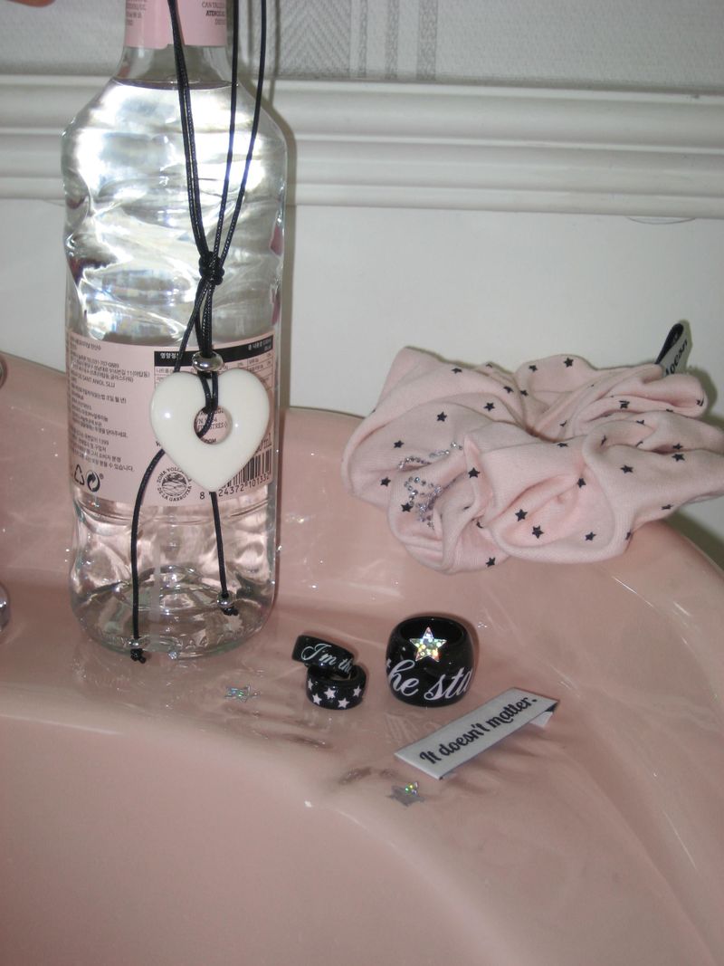 Little star scrunchie (Pink)