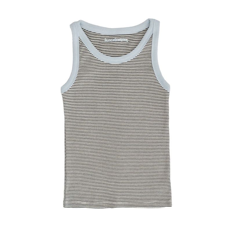 [prts made] plan ribbed sleeveless top (6colors)