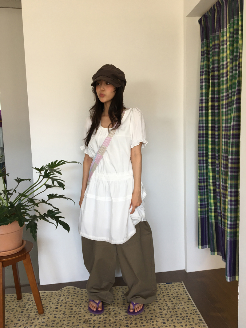 Layla Pintuck Midi Dress (2color) 
