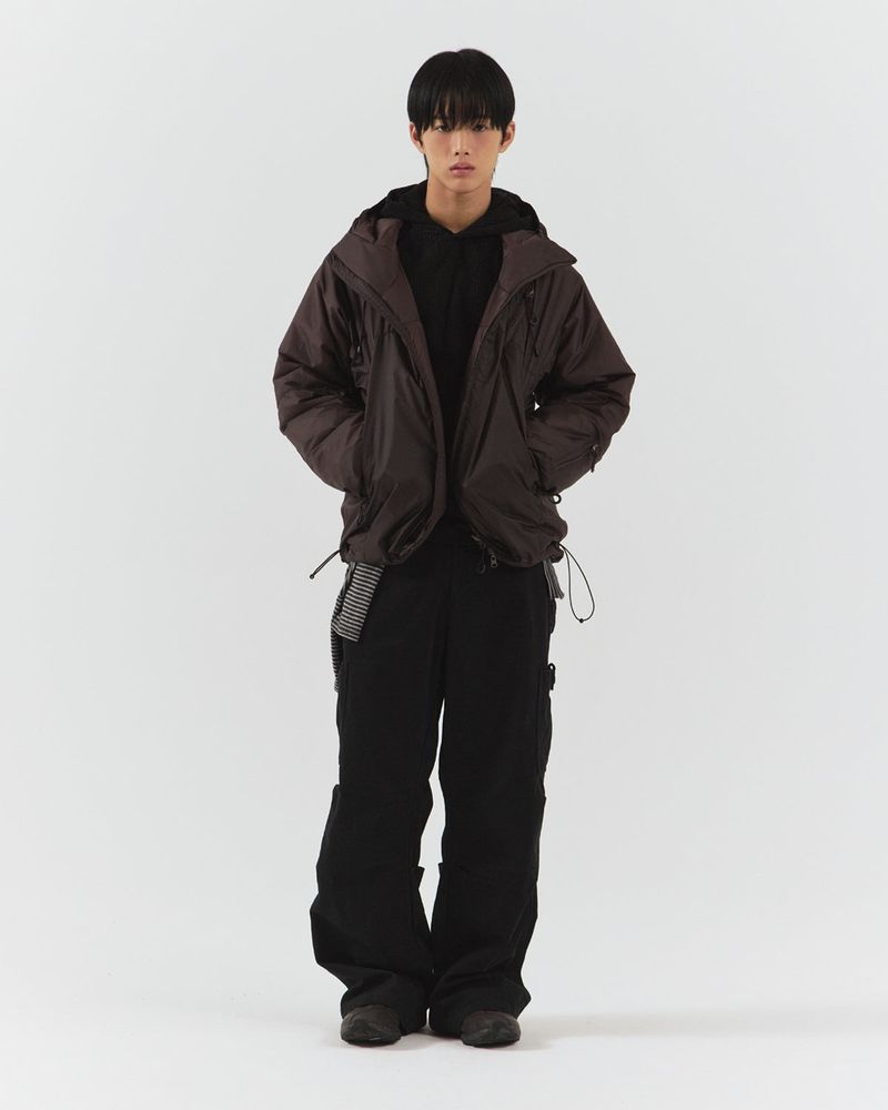 Reversible Thinsulate Padded Jumper (Dark Brown)
