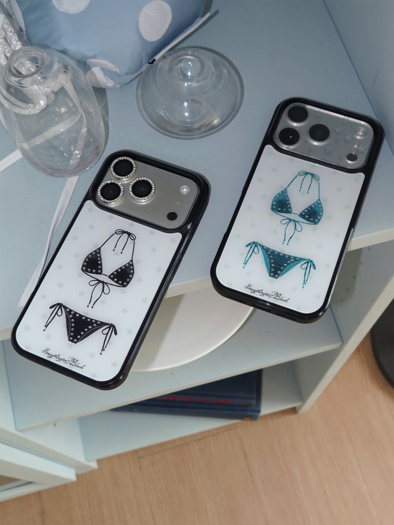 bikini stone case [black]