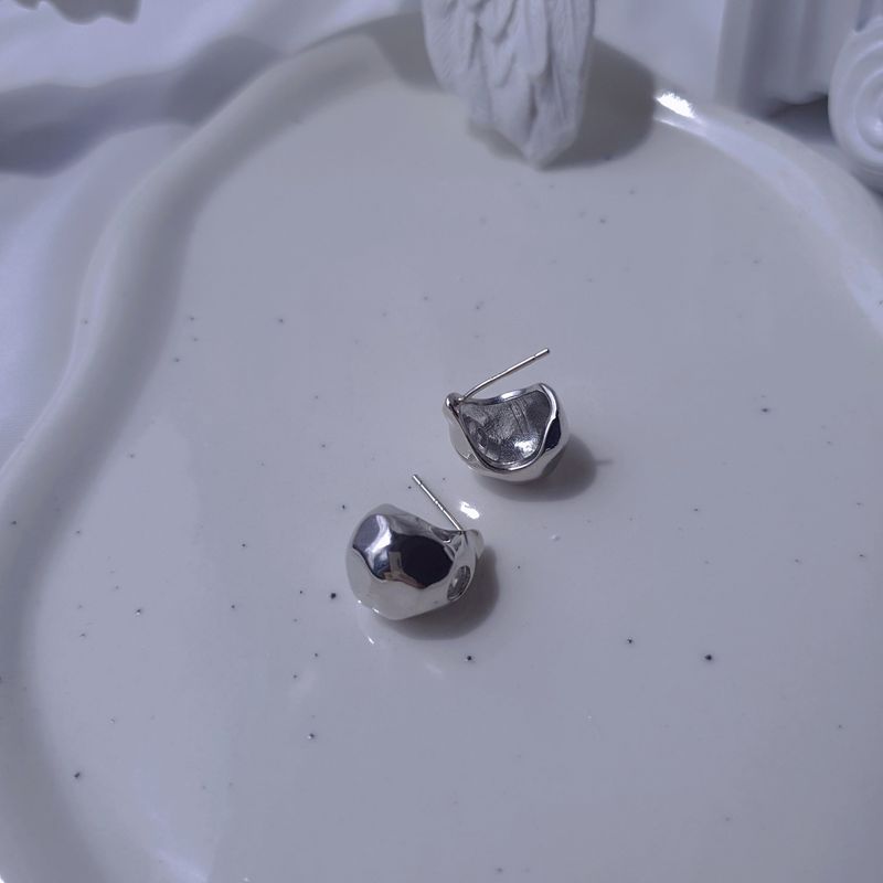 [VIVIZ シンビ Piercing] メテオペブルピアス - Silver Color