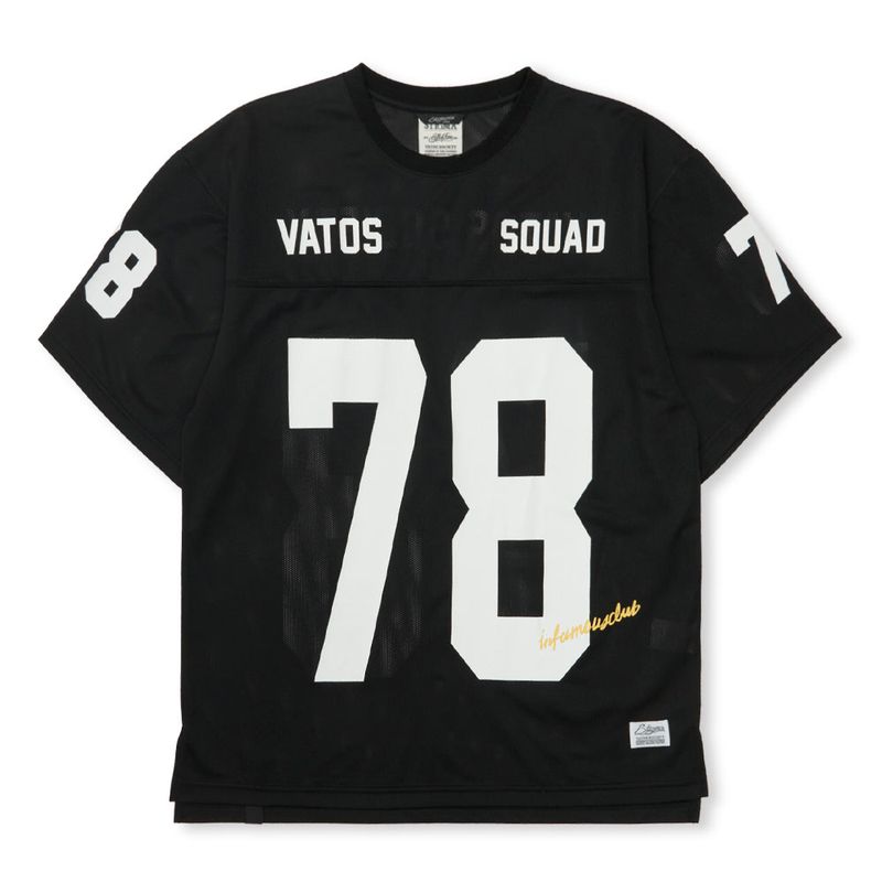 Mesh Oversized T-shirts Black