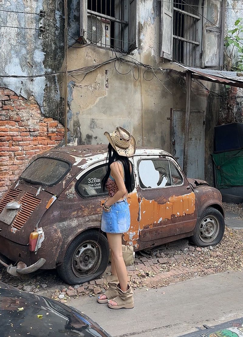 Ethnic Ratan Cowboy Fedora