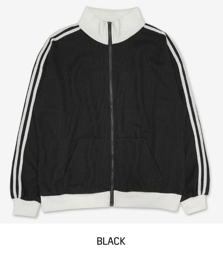 Laus Waffle Track Top Jersey