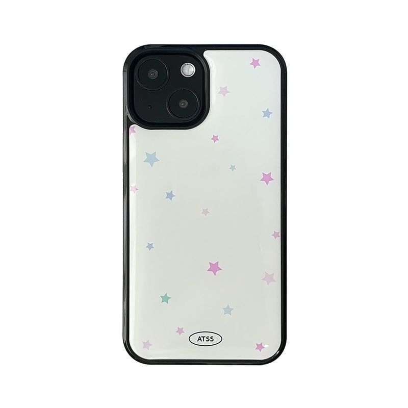 allthesamestudio(オールザセイムスタジオ)の「Pastel star epoxy bumper case(white)(Smartphone Accessories)」