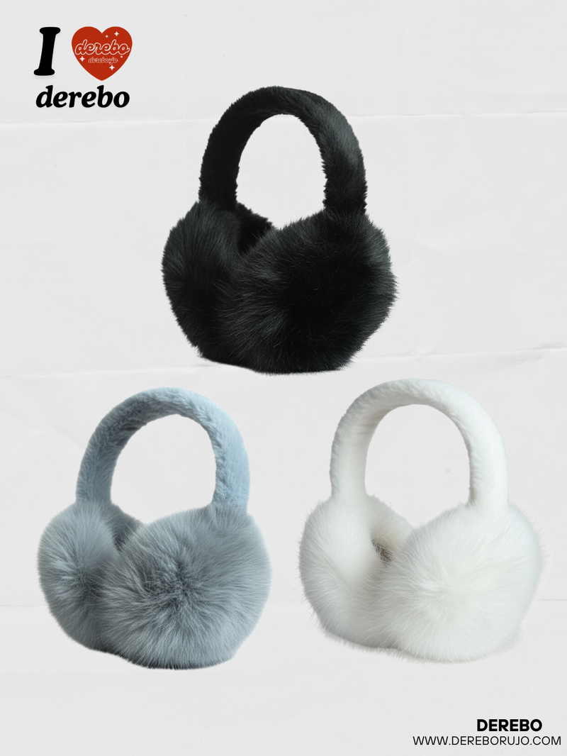 dereborujo（ドレボルゾー）の「ウサギファーイヤーマフ（ヘアアクセサリー）」