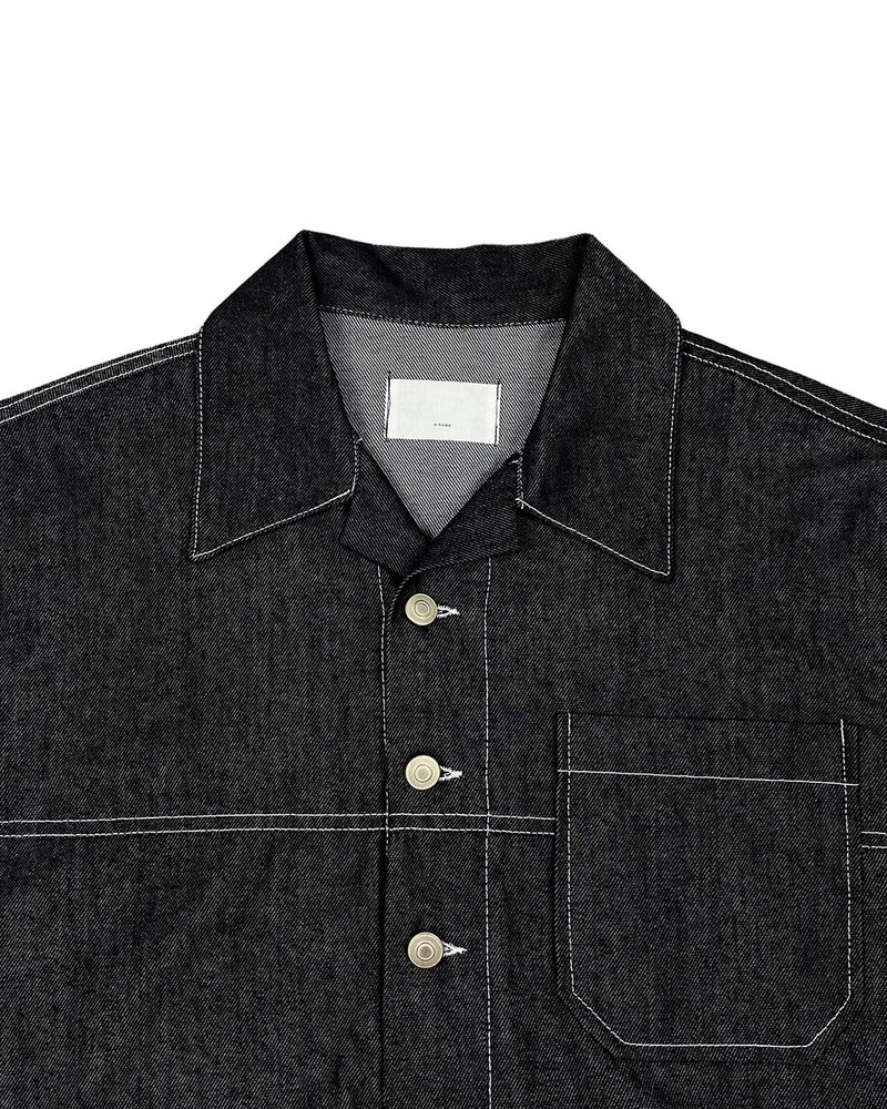 GL Stitch Jean Shirt Jacket (2 colors)