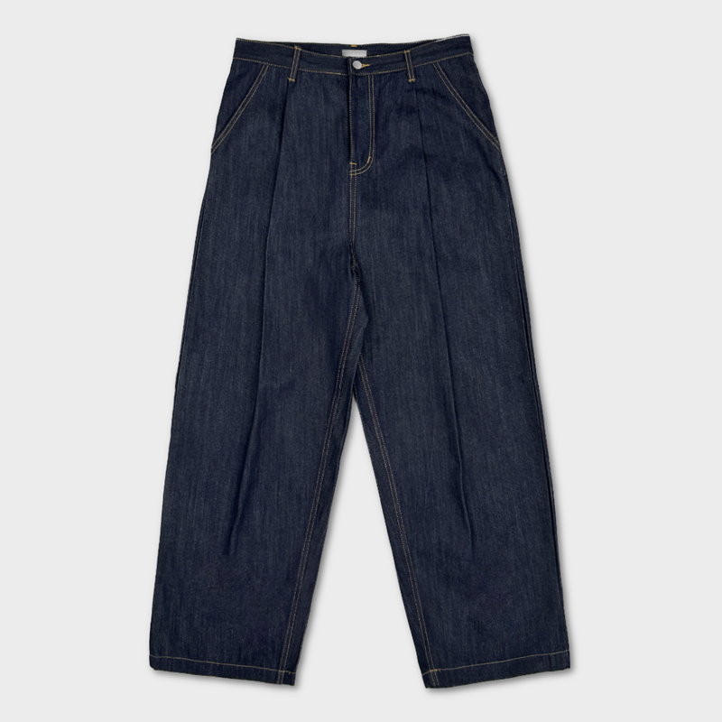 DEVIVE DEEP ONE TUCK WIDE DENIM