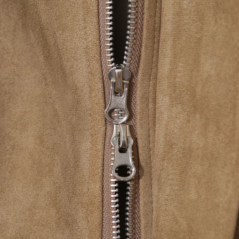 LMN Abe Minimal Hidden Suede Jacket (2 colors)