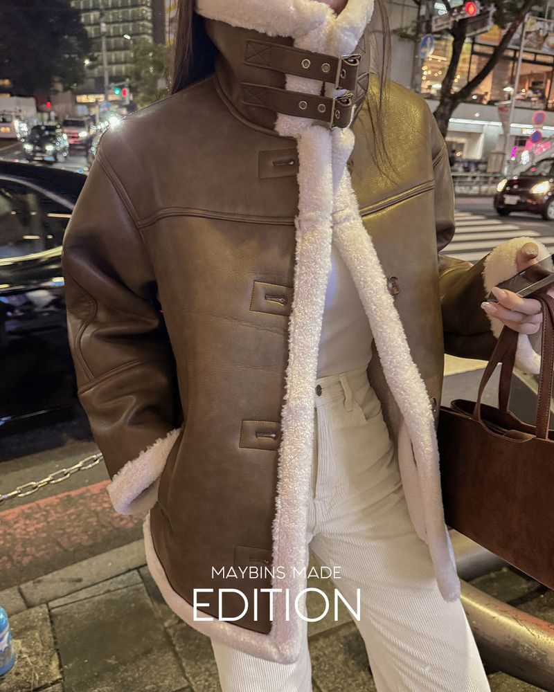 【MADE】2Way fur Leather Mustang