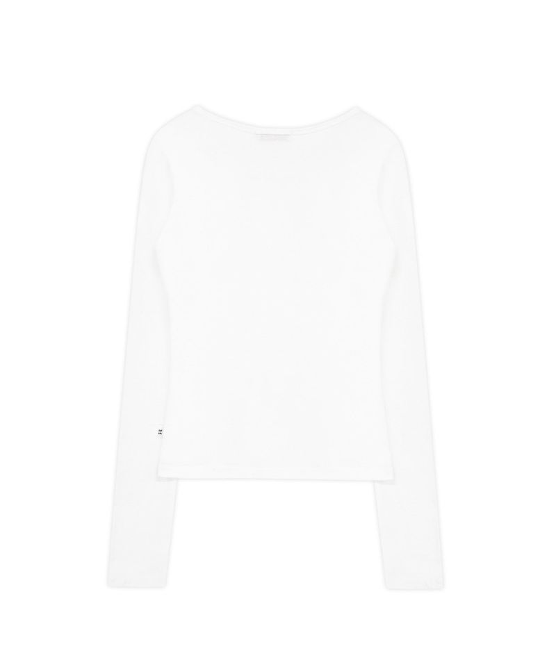 BASIC LOGO T WHITE