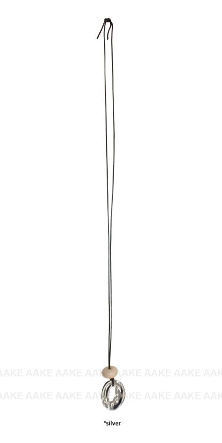 SILVER OBJECT NECKLACE
