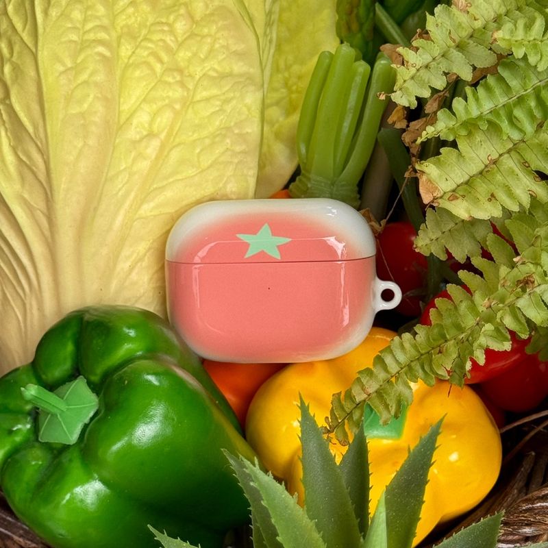 RED TOMATO AIRPODS CASE