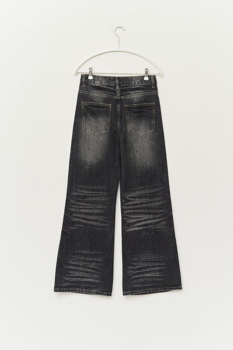 (W) Thunder Washed Bootscut Denim