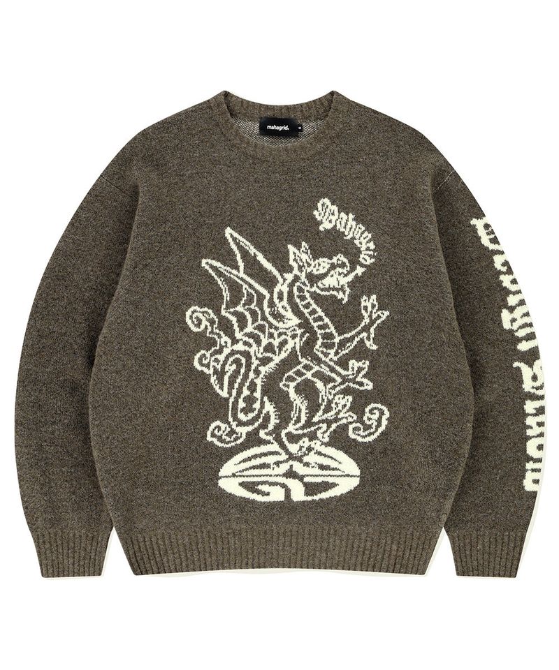 mahagrid(マハグリッド)の「FIREDRAKE KNIT SWEATER(Tops)」