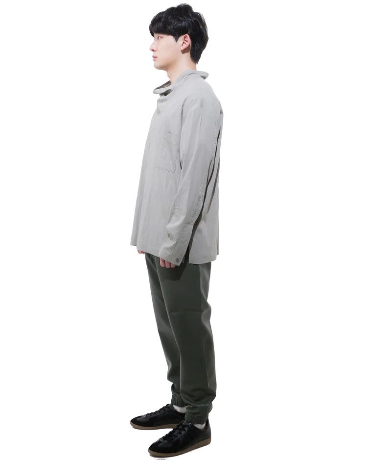 モックネックシャツ-GRAY (送料込)- WooStore