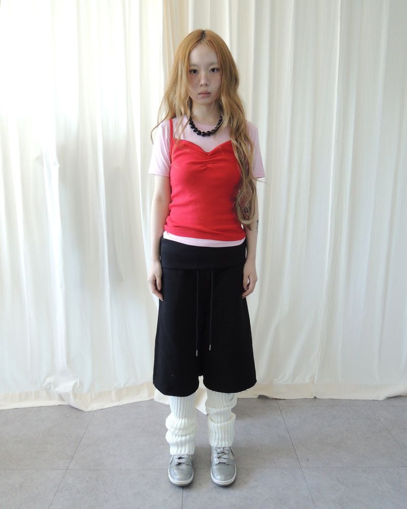 SLOW FOLDING BERMUDA PANTS
