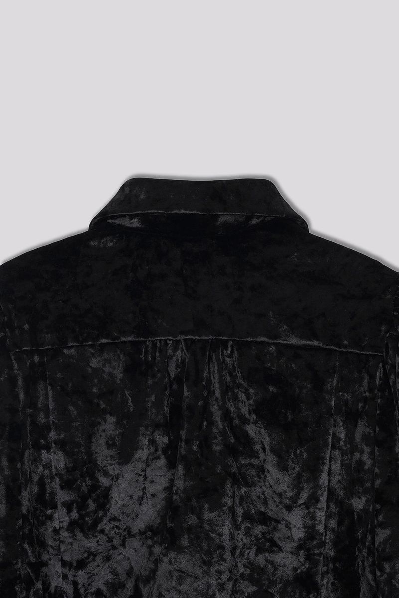 Velvet Jacket Black