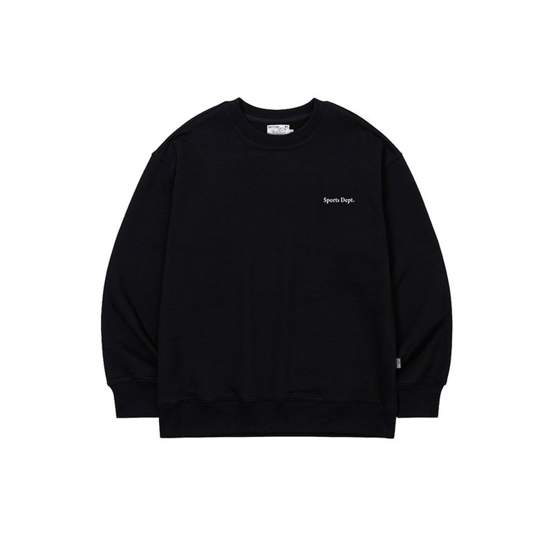 FCMM（エフシーエムエム）の「Sport Dept Flocking Logo Sweatshirt - Black（Tops）」