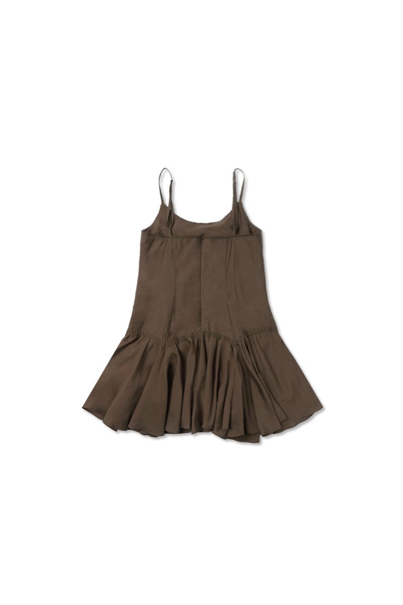 Nina slip dress_brown