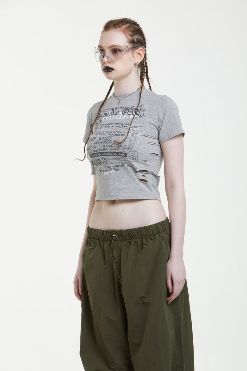 スナップTシャツ