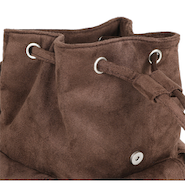 Nostalgia Chubby Backpack Brown