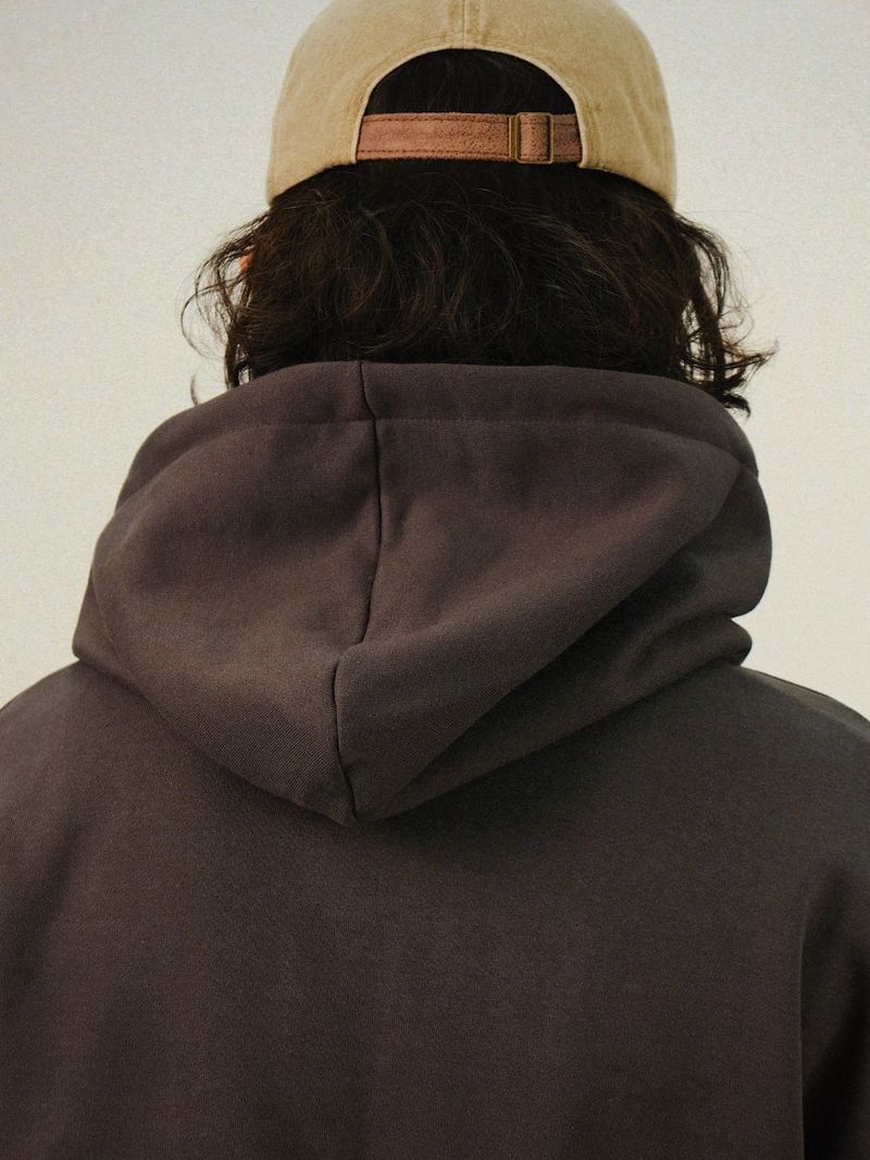 LU Reverse Printing Overfit Hoody