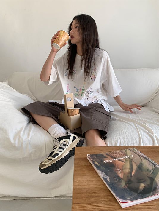 LIGHT CARGO BERMUDA PANTS (3C)