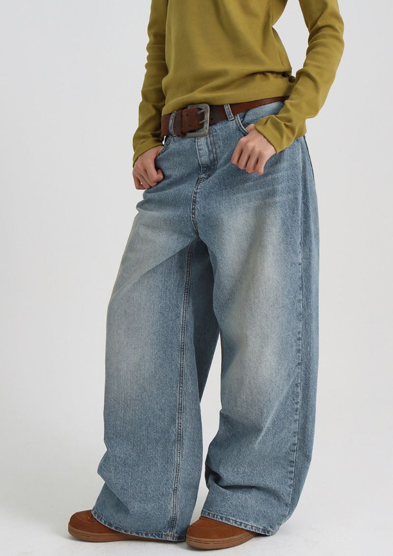 [B-DENIM] ORIGINAL WIDE JEANS 044