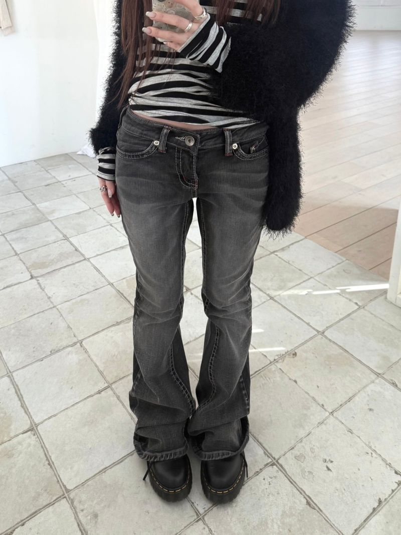 Slipover（スリップオーバー）の「kelly slim boots cut（Pants）」