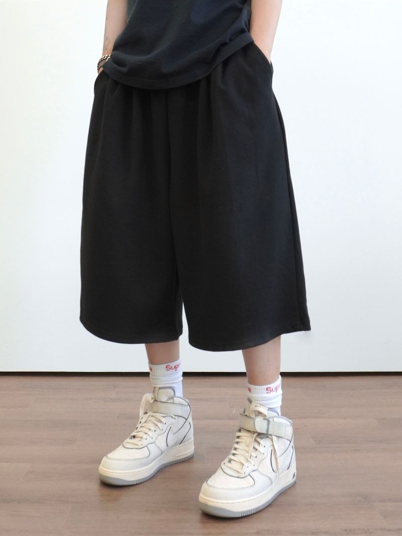 Double Cream 7-quarter Bermuda Pants 5C